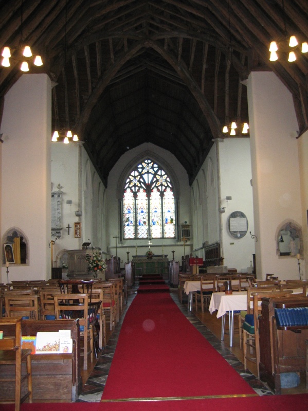 Chartham St Marys Church Interior